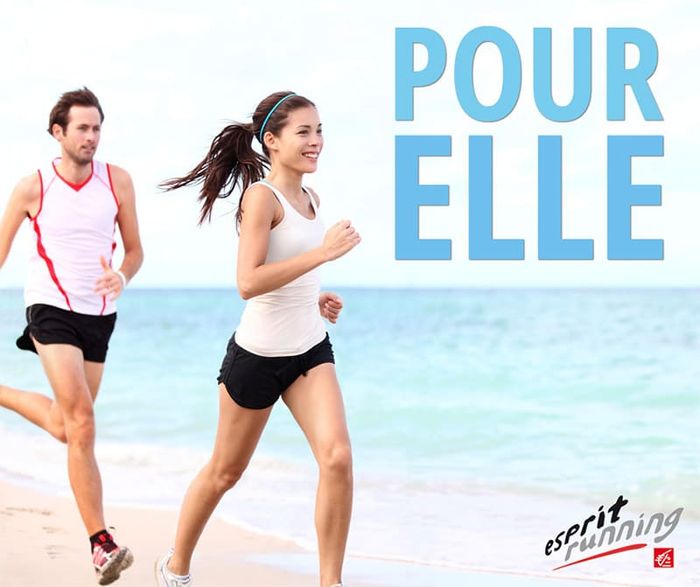 Người mẫu quen thuộc: Quảng cáo Espirit Running