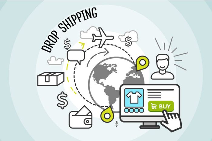 Dropshipping là cách kiếm tiền tại nhà phù hợp với sinh viên. Bạn không cần vốn và có thể bắt đầu kinh doanh trực tuyến.