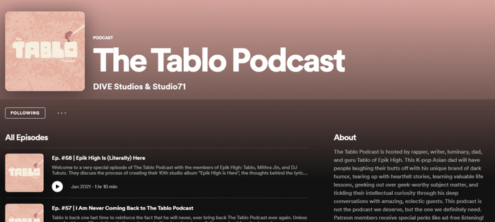 podcast của tablo