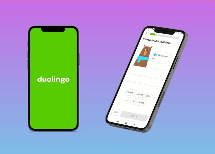 Ứng dụng học Duolingo