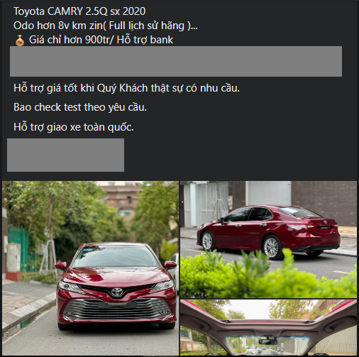 Toyota Camry 2020