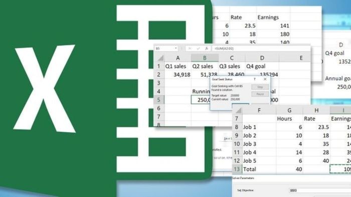 Sử dụng Solver trong Excel để giải bài toán