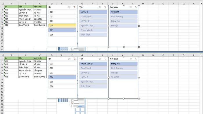 Cách 2 sử dụng Trình chia bánh trong Excel bước 3