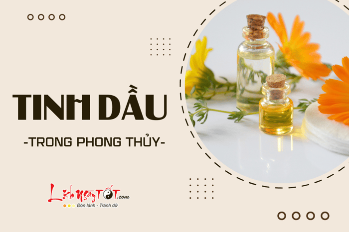 Tinh dầu trong phong thủy