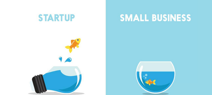 Sự khác biệt giữa Start-up và Kinh doanh nhỏ.