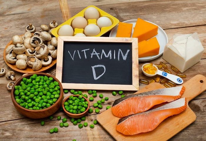 Vitamin D có thể được bổ sung thông qua thực phẩm