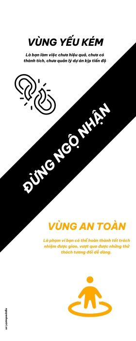 Đừng Nhầm Lẫn Giữa Vùng An Toàn và Vùng Yếu Kém