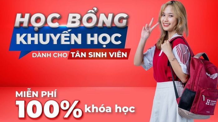 Chính sách học bổng và học phí Hồng Bàng 2