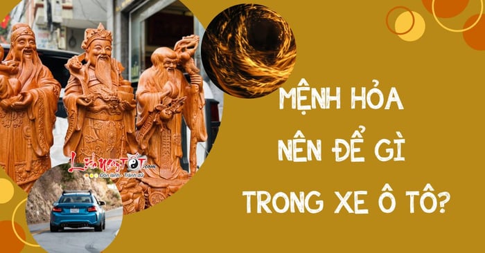 Menh Hoa Nên Để Gì Trong Xe Ô Tô?