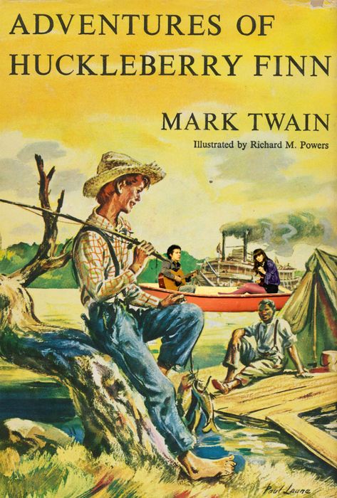 Những Cuộc Phiêu Lưu của Huckleberry Finn, của Mark Twain - cuốn sách mà mọi người nên đọc