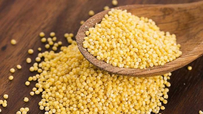 Hạt kê giàu dinh dưỡng, đặc biệt là canxi.