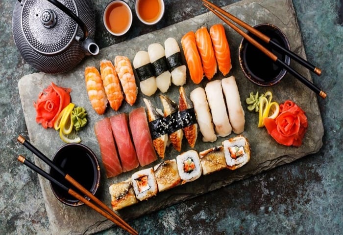 Sushi chứa nhiều chất dinh dưỡng quan trọng