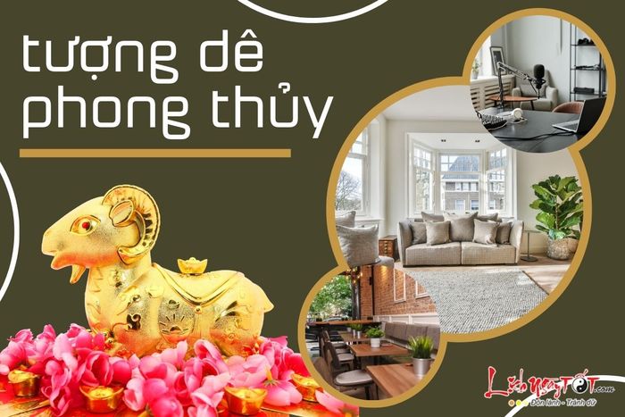 Tượng Dê phong thủy