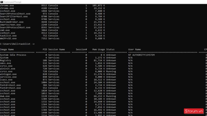 Dòng mã Command Prompt 1