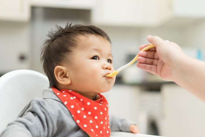 Cha mẹ không nên ép bé ăn