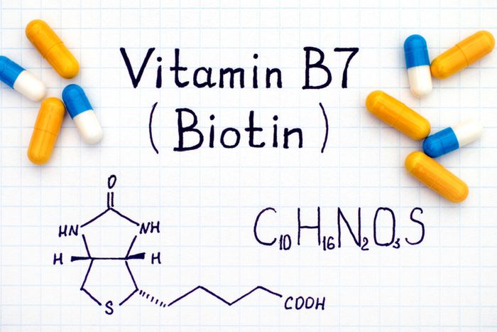 Công thức hóa học của vitamin B7