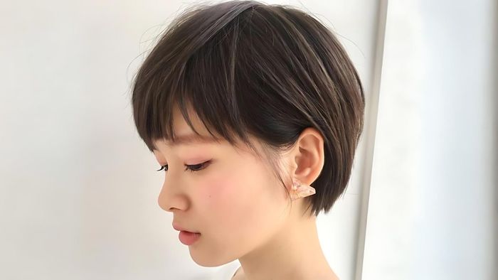 Kiểu tóc tém phong cách 8