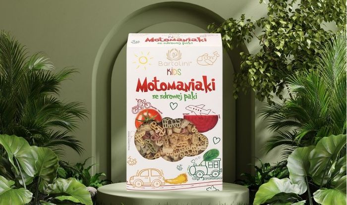 Nui lúa mì pasta và rau củ Bartolini 250g (từ 3 tuổi)