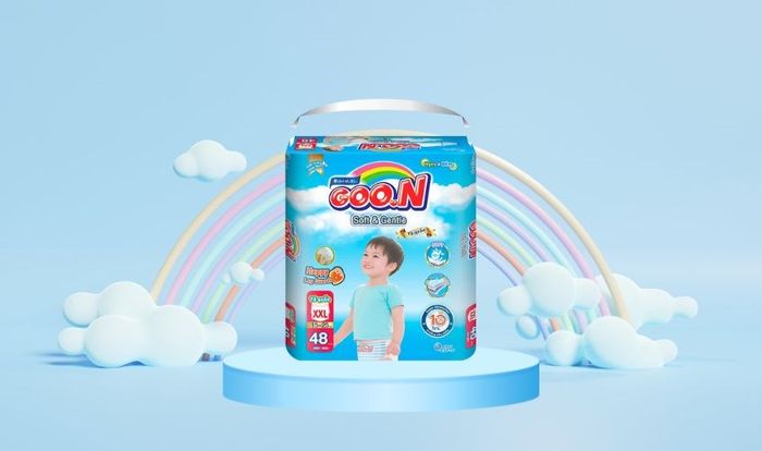 Tã quần GOO.N Soft & Gentle size XXL 48 miếng (dành cho bé từ 15 đến 25 kg)
