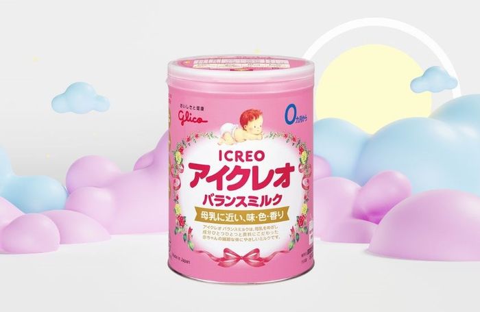 Sữa bột Glico Icreo số 0 800g (dành cho trẻ 0 - 12 tháng)