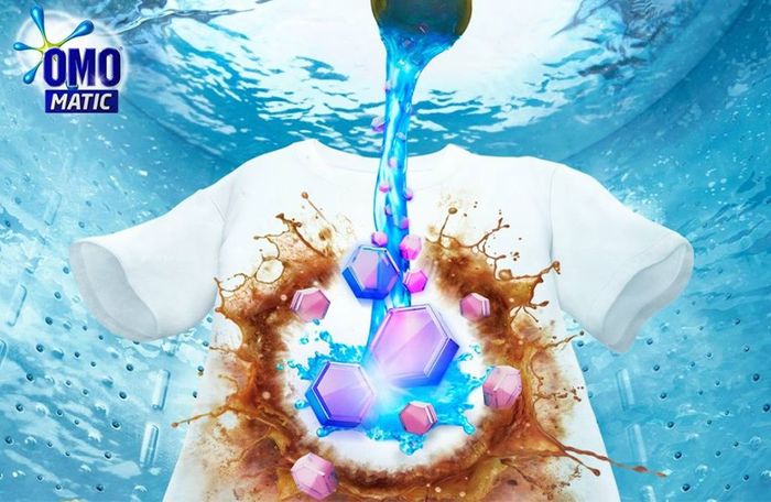 OMO Matic loại bỏ tất cả các vết bẩn cứng đầu
