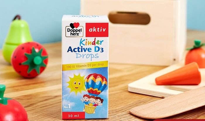 Các công dụng đặc biệt của siro Kinder Active D3 Drops