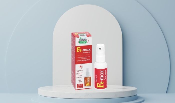 Lọ xịt Valens Fe-max bổ sung sắt, hỗ trợ tạo máu 50 ml (từ 1 tuổi)