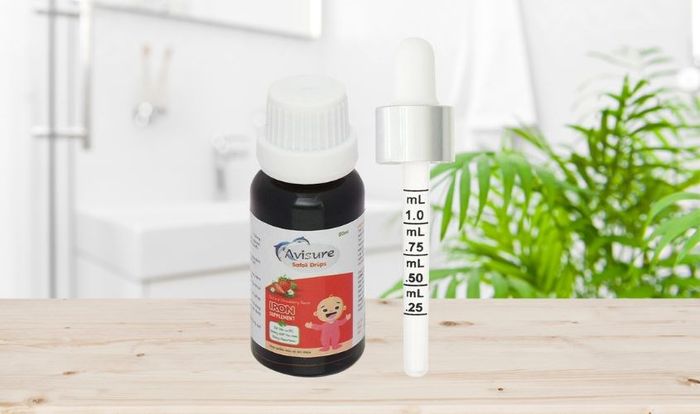 Siro Avisure Safoli bổ sung sắt, hỗ trợ tạo máu 20 ml (từ 0 tháng)