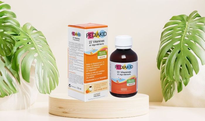 Siro Pediakid 22 Vitamin bổ sung vitamin và khoáng chất 125 ml (từ 1 tuổi)