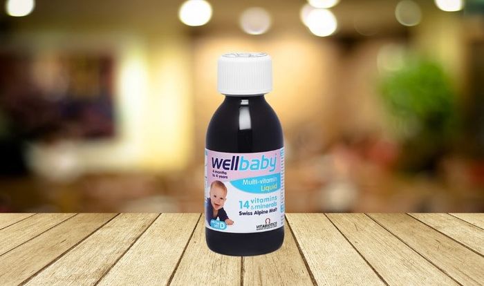 Siro Vitabiotics Wellbaby tăng sức đề kháng 150 ml (4 tháng - 4 tuổi)