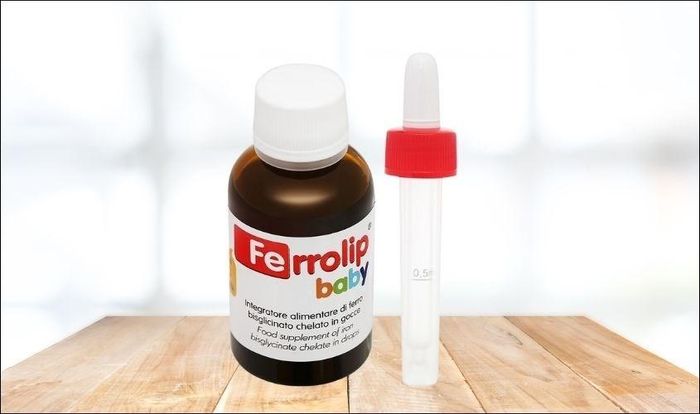 Siro Ferrolip Baby bổ sung sắt, hỗ trợ tạo hồng cầu 30 ml (từ 0 tháng)