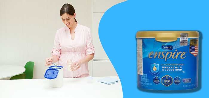 Hướng dẫn pha sữa Enfamil Enspire