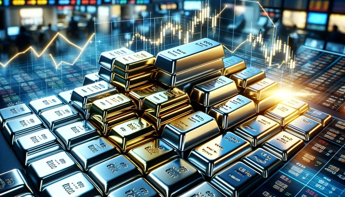 Giá của vàng thế giới hiện đang dưới mốc 2.400 USD/ounce. Hình ảnh từ Kitco.