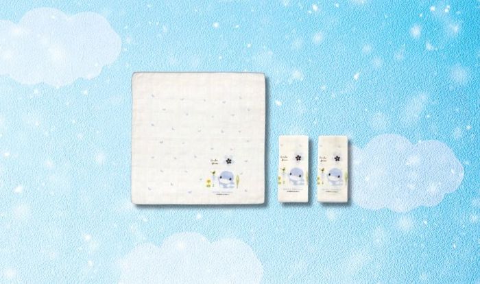 3 chiếc khăn sữa bằng bông KuKu KU2383 30x30 cm - Màu ngẫu nhiên