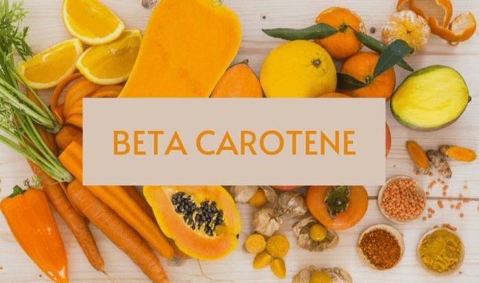 Beta carotene giúp ngăn ngừa một số loại ung thư