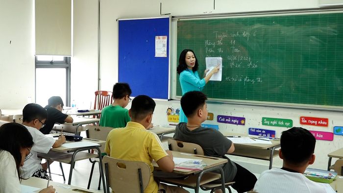 Trường Marie Curie Hà Nội không kiểm tra môn Tiếng Việt khi tuyển sinh lớp 6