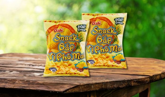 Snack bắp phô mai Oishi 35g (dành cho trẻ từ 3 tuổi)