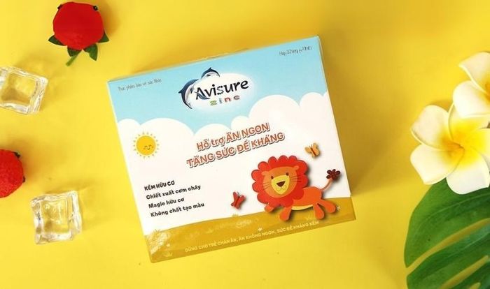 Siro Avisure ZinC hỗ trợ ăn ngon, tăng cường sức đề kháng, 20 ống (dành cho trẻ từ 2 tuổi)