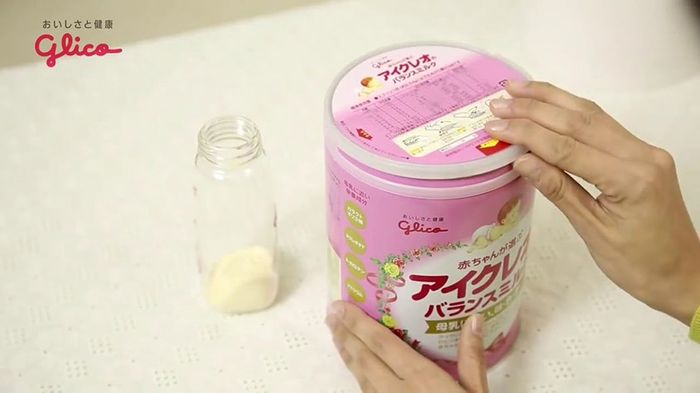 Sữa bột Glico được sản xuất bởi tập đoàn Ezaki Glico của Nhật Bản