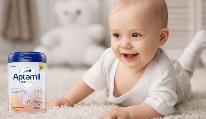 Sữa bột Aptamil Profutura Duobiotik số 2 vị nhạt thanh 800g (6 - 12 tháng tuổi)