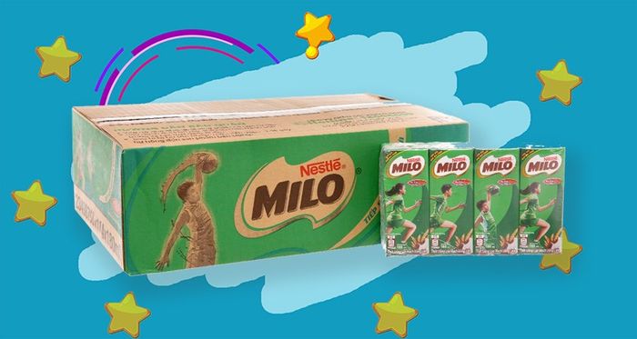 Hộp 48 đơn vị đồ uống lúa mạch Nestlé Milo 115 ml
