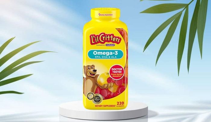 Viên nhai tổng hợp vitamin Lil Critter Gummie Vite với hình dáng đáng yêu