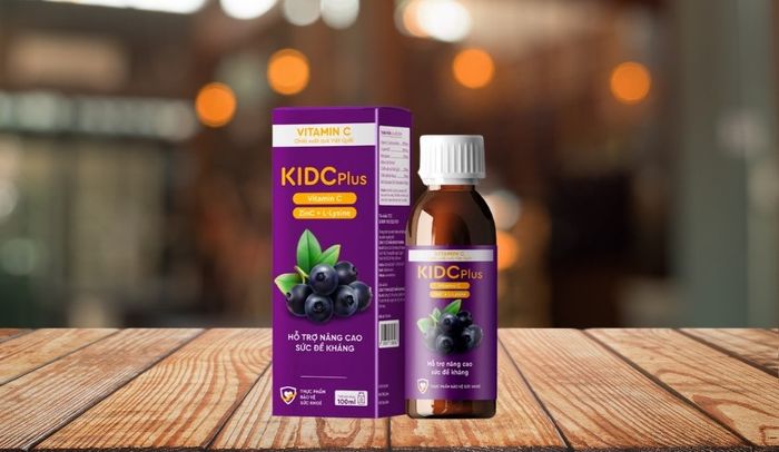 Siro Kentek KIDCPlus: Hỗ trợ tăng cường sức đề kháng 100 ml (phù hợp từ 3 tuổi)