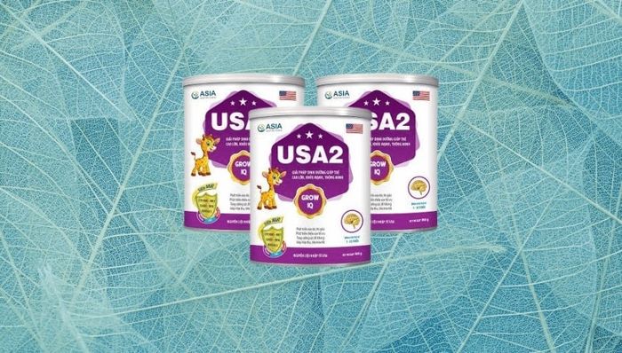 Sữa USA2 Grow IQ - lựa chọn thông minh cho sự phát triển toàn diện của bé yêu.