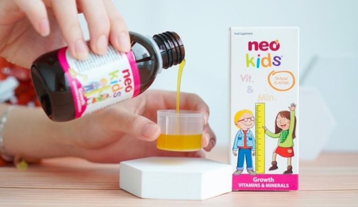 Siro Neo Kids Growth tăng cường sức khỏe 150 ml (cho trẻ từ 6 tháng tuổi)