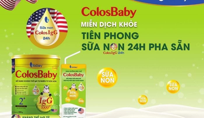 Combo 4 hộp sữa pha sẵn ColosBaby Gold 180 ml (từ 1 tuổi)