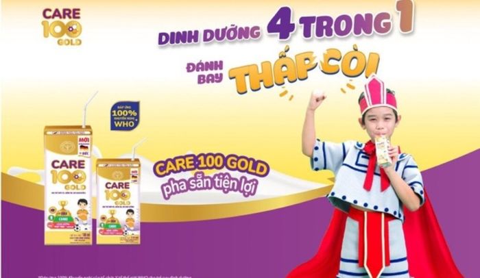 Sữa pha sẵn Care có chứa Beta Glucan nhập khẩu từ Đức