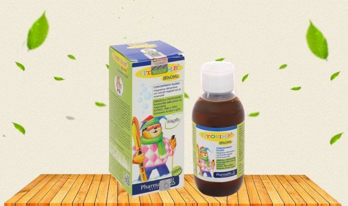 Si-rô Fitobimbi Broncamil hỗ trợ sức khỏe đường hô hấp cho trẻ từ 6 tháng đến 12 tuổi, dung tích 200 ml