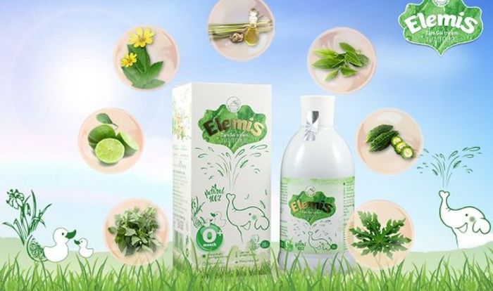 Nước tắm gội cho bé DK Pharma Elemis với chiết xuất thảo dược 200 ml (mọi độ tuổi)