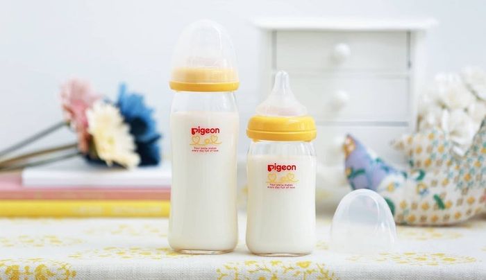 Núm ti Pigeon được làm từ chất liệu silicon an toàn cho sức khỏe
